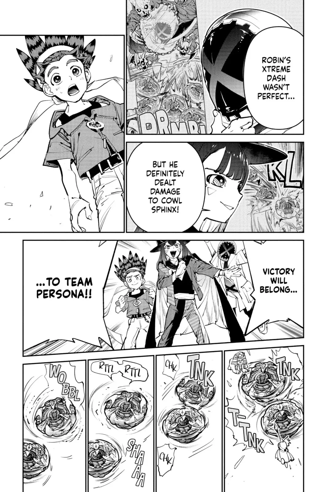 BEYBLADE X, chapter 8, page 45