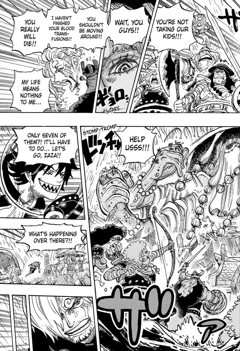 One Piece Manga, chapter 1183, page 8