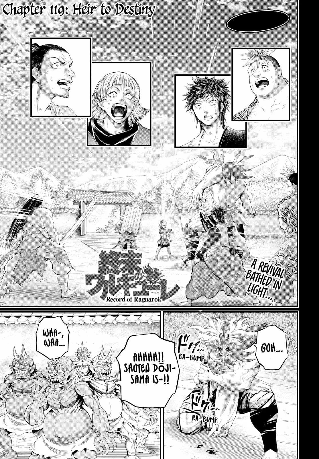 Record of Ragnarok, chapter 119, page 1