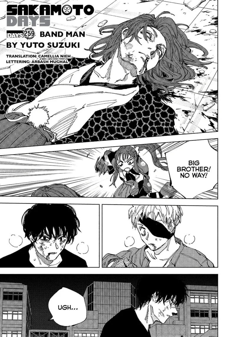 Sakamoto Days Manga Online, chapter 259, page 1