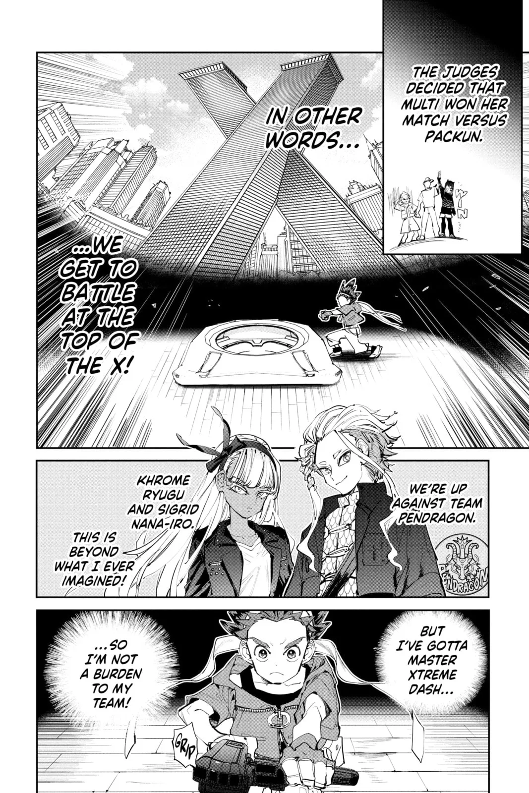 BEYBLADE X, chapter 12, page 2