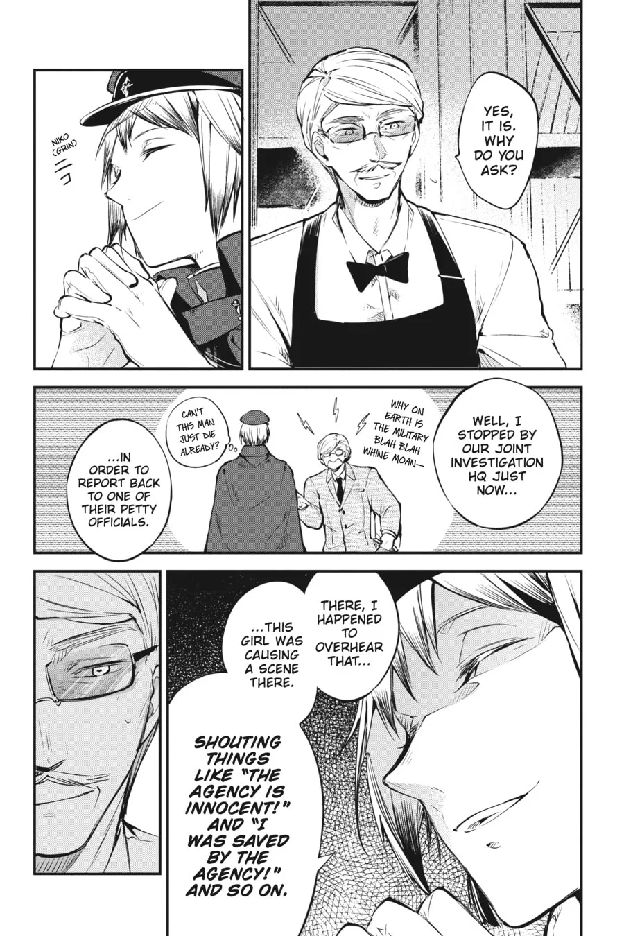 Bungo Stray Dogs, chapter 71, page 33