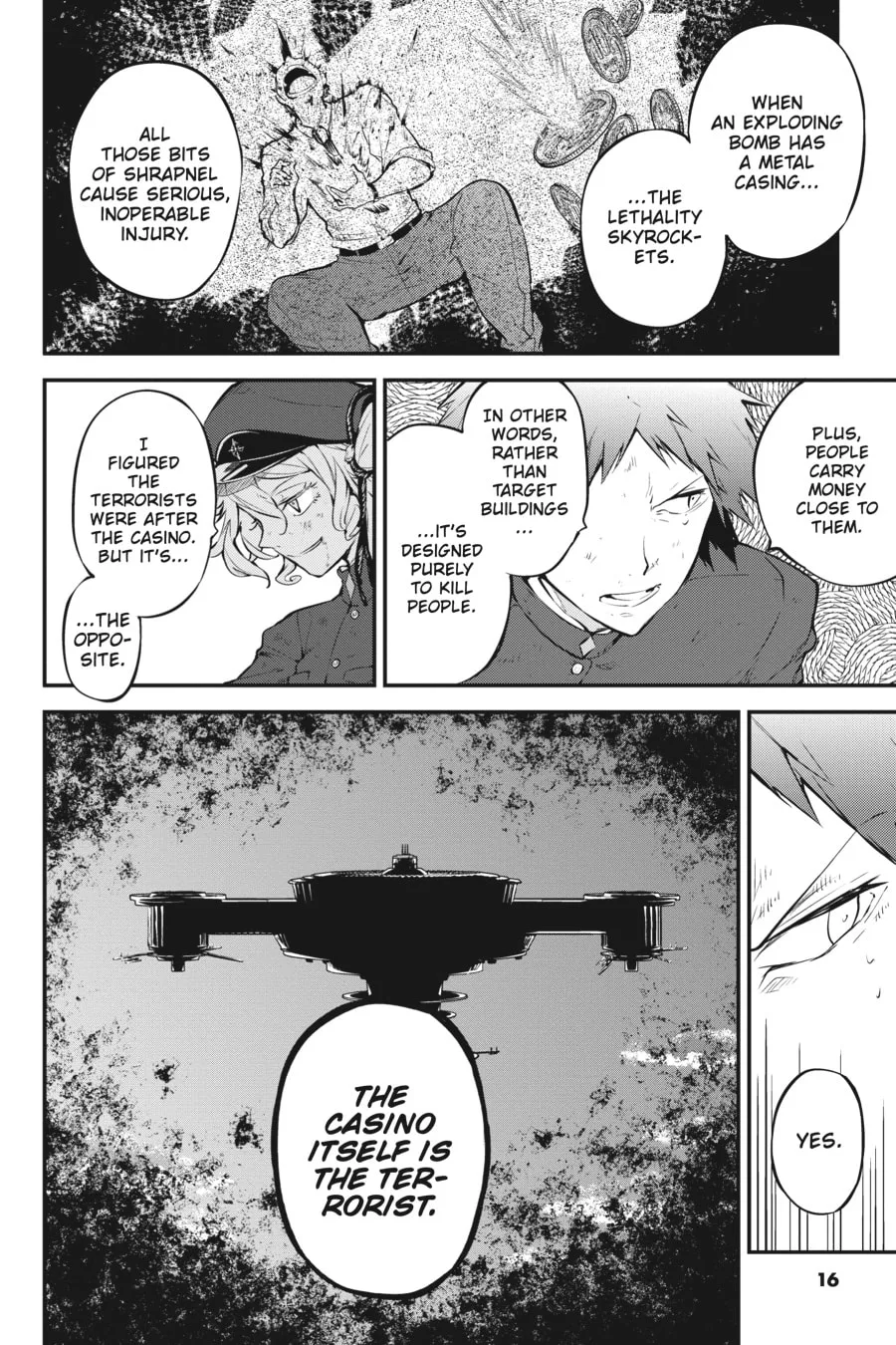 Bungo Stray Dogs, chapter 74, page 11