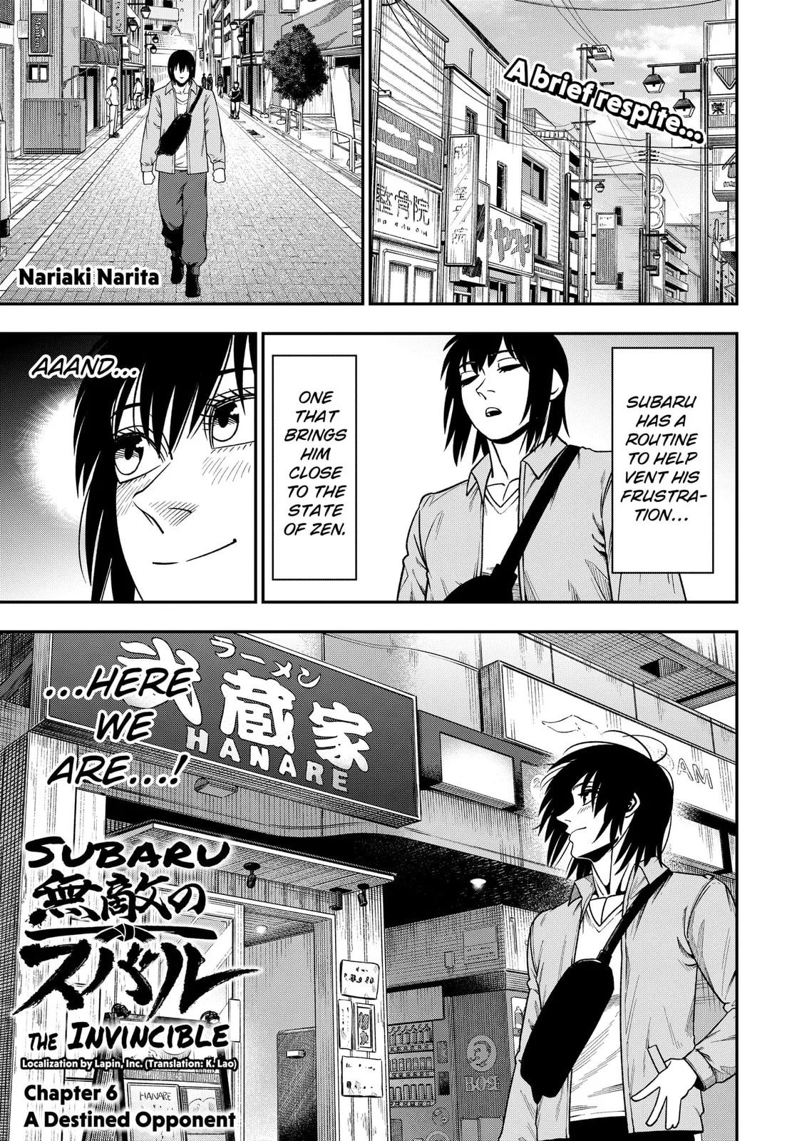 Subaru the Invincible, chapter 6, page 1