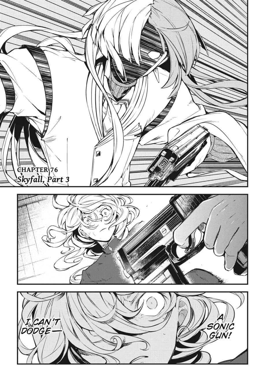 Bungo Stray Dogs, chapter 76, page 1