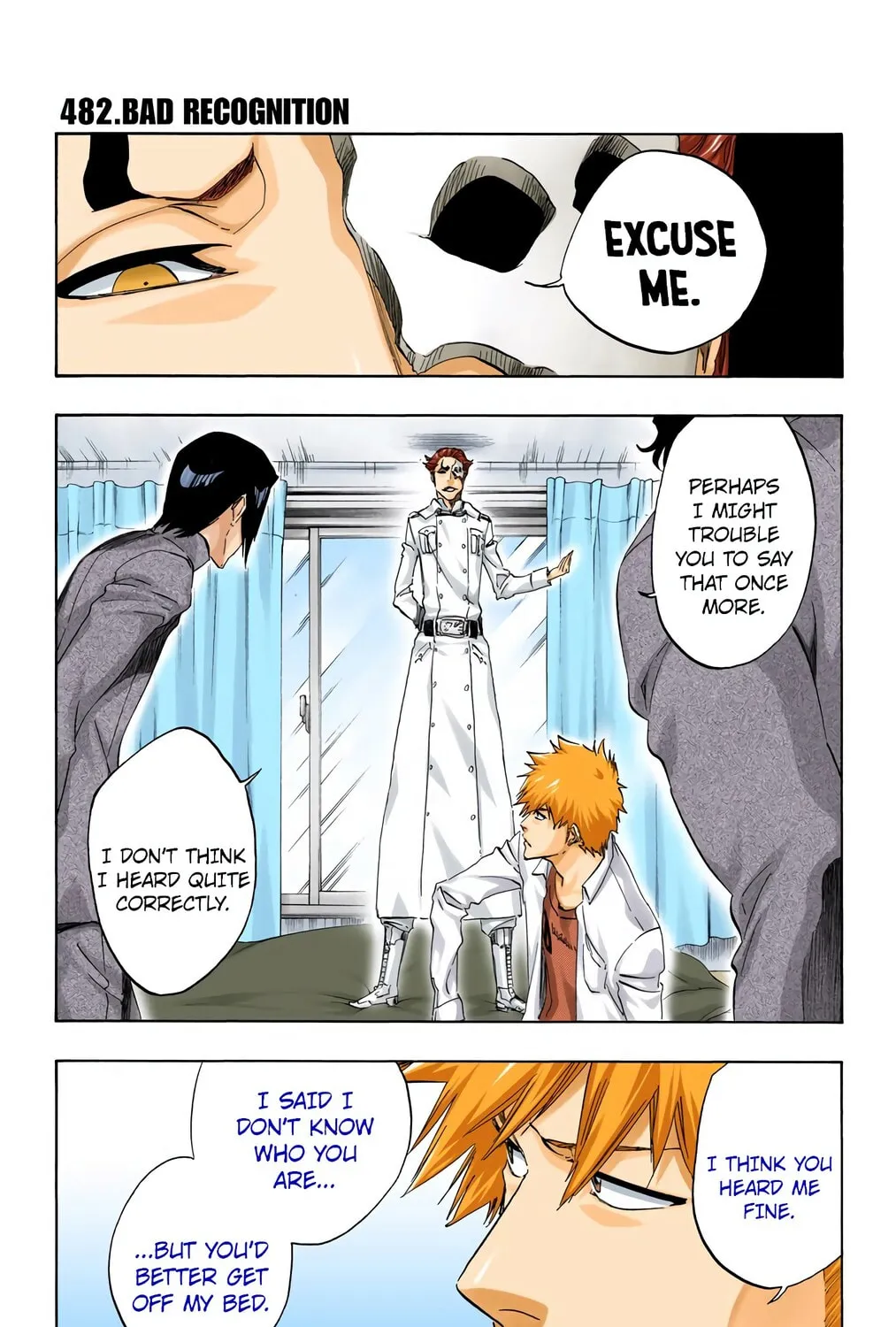 Bleach: Thousand-Year Blood War, chapter 482, page 1