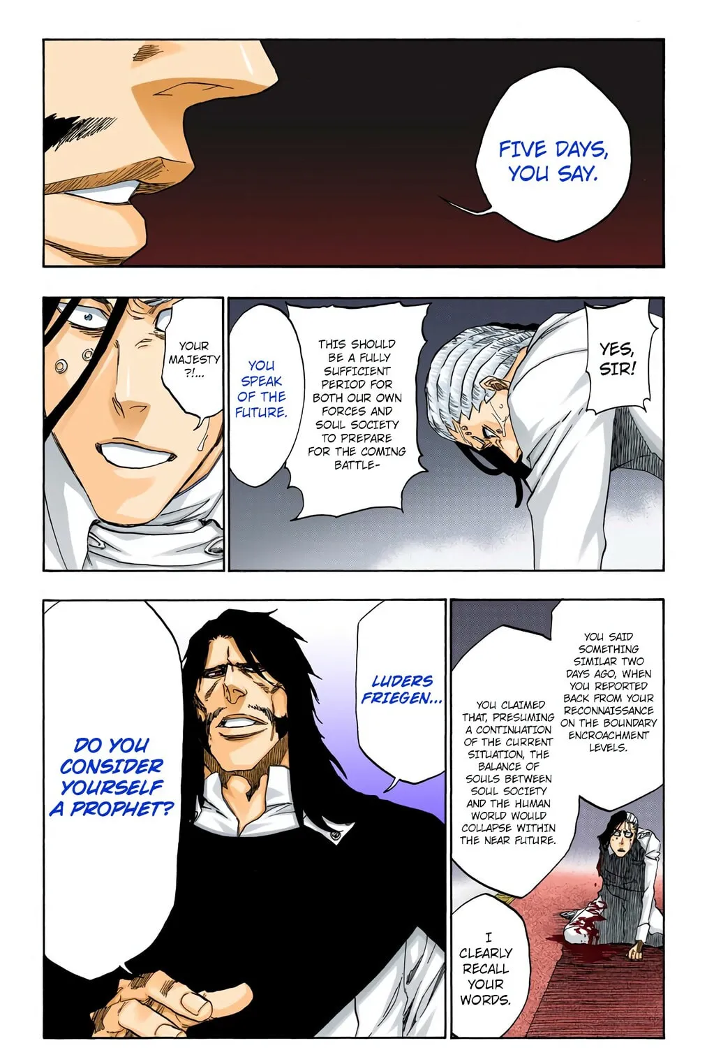 Bleach: Thousand-Year Blood War, chapter 485, page 23
