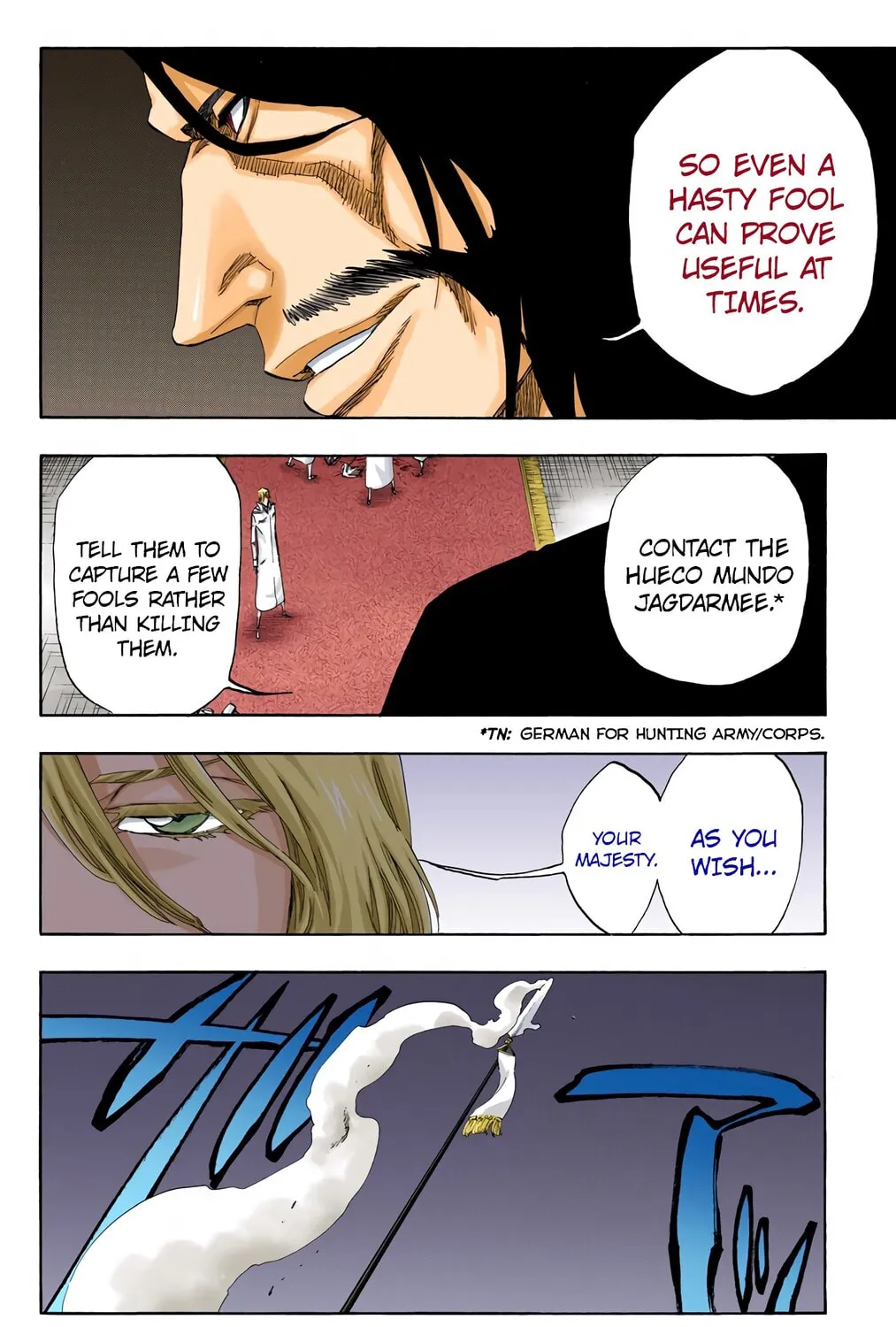 Bleach: Thousand-Year Blood War, chapter 486, page 31
