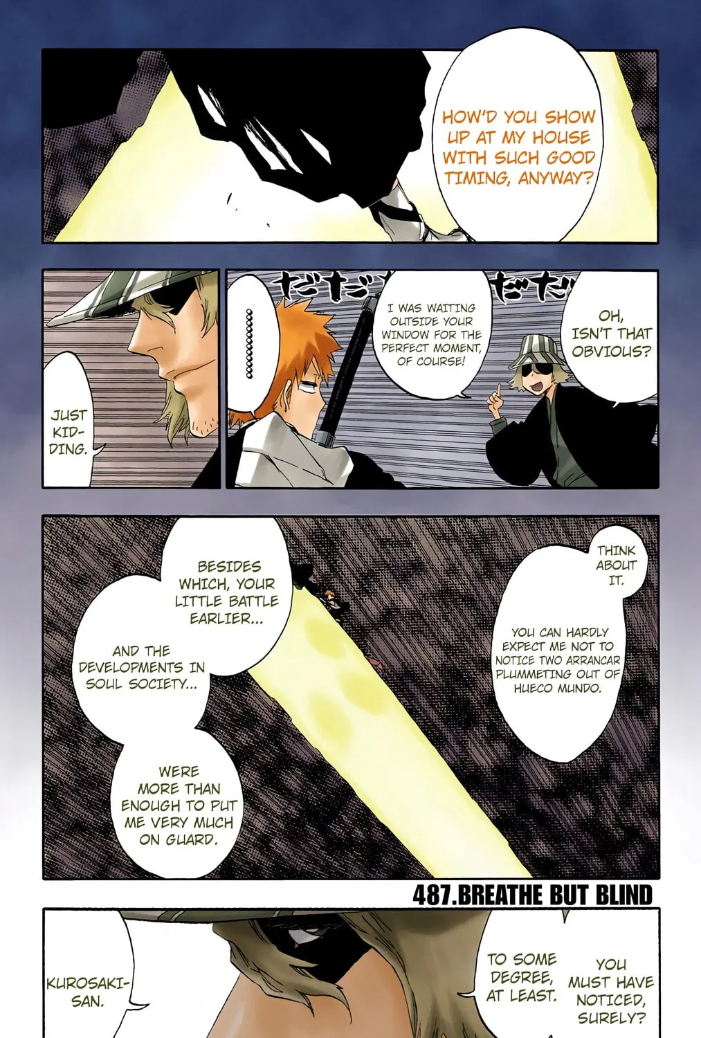 Bleach: Thousand-Year Blood War, chapter 487, page 1