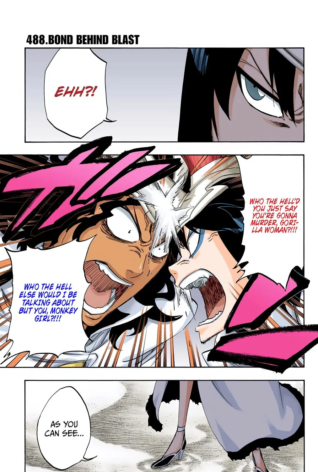 Bleach: Thousand-Year Blood War, chapter 488, page 1