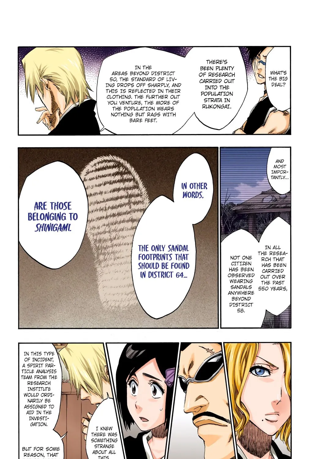 Bleach: Thousand-Year Blood War, chapter 489, page 7