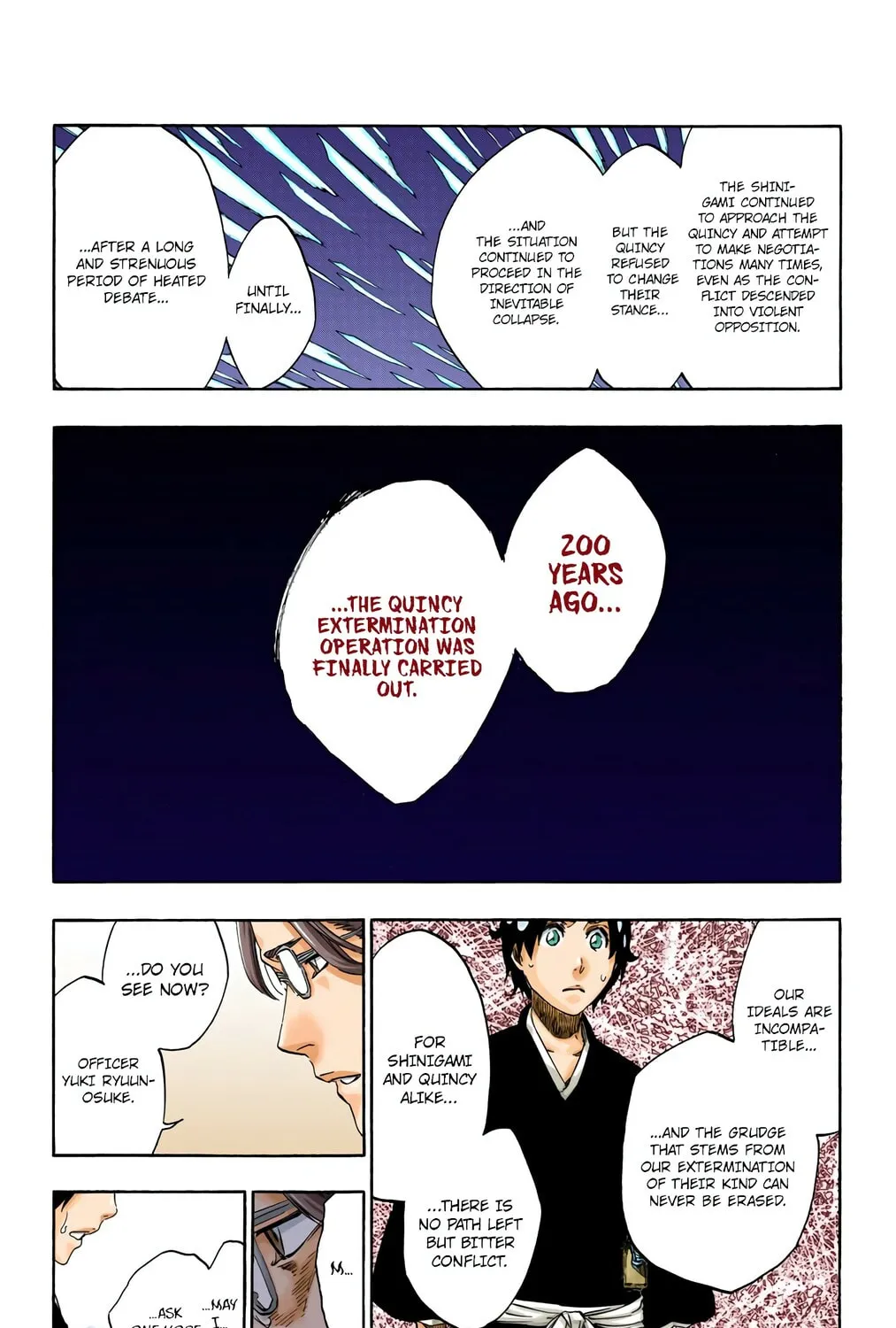 Bleach: Thousand-Year Blood War, chapter 492, page 21