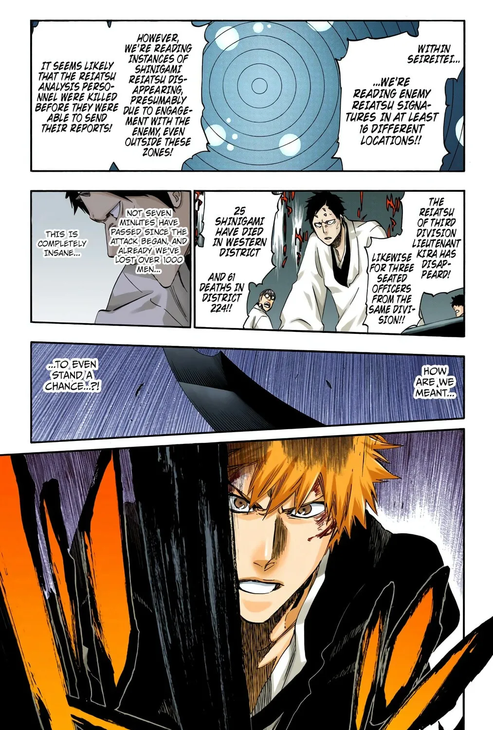 Bleach: Thousand-Year Blood War, chapter 494, page 33