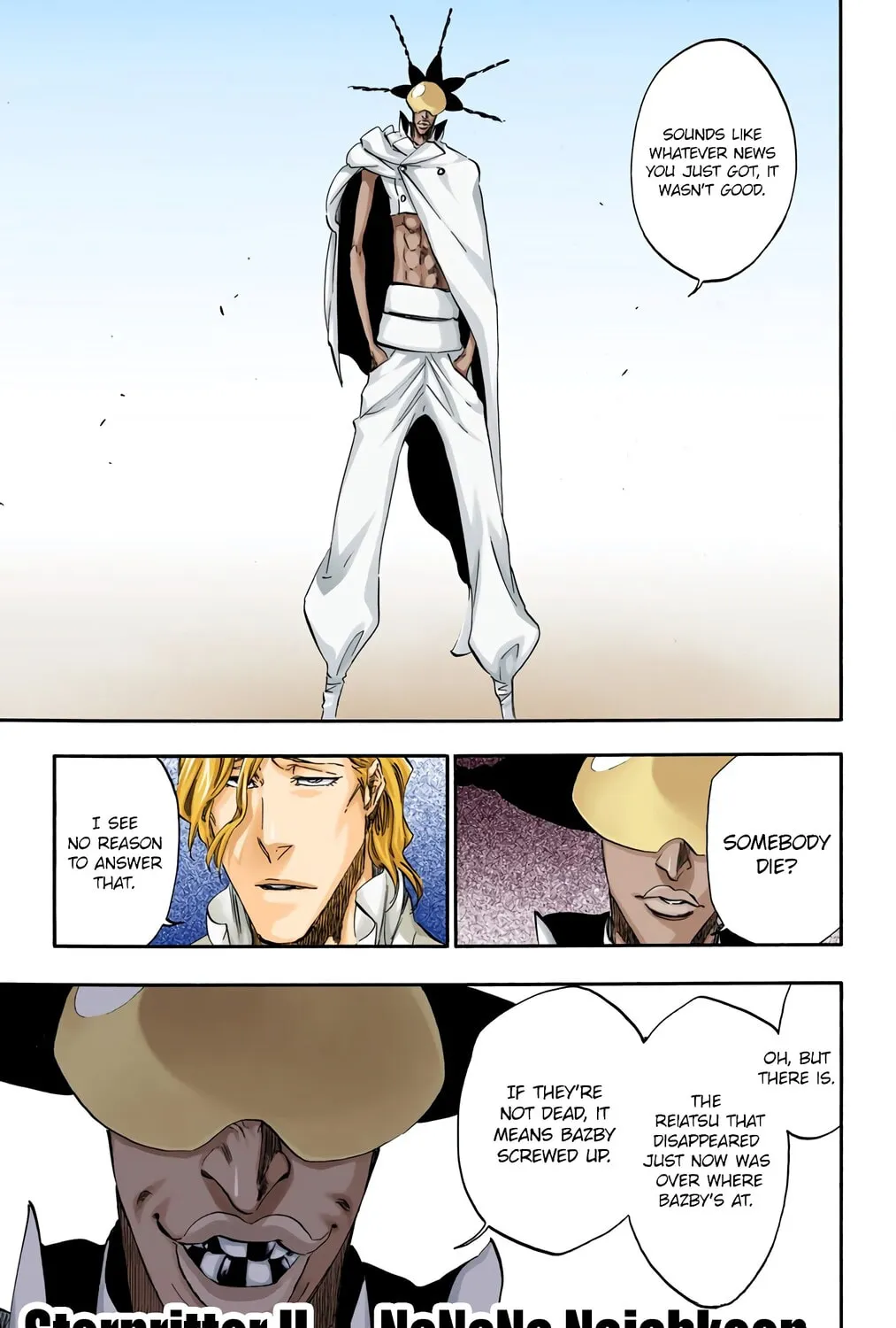 Bleach: Thousand-Year Blood War, chapter 495, page 9