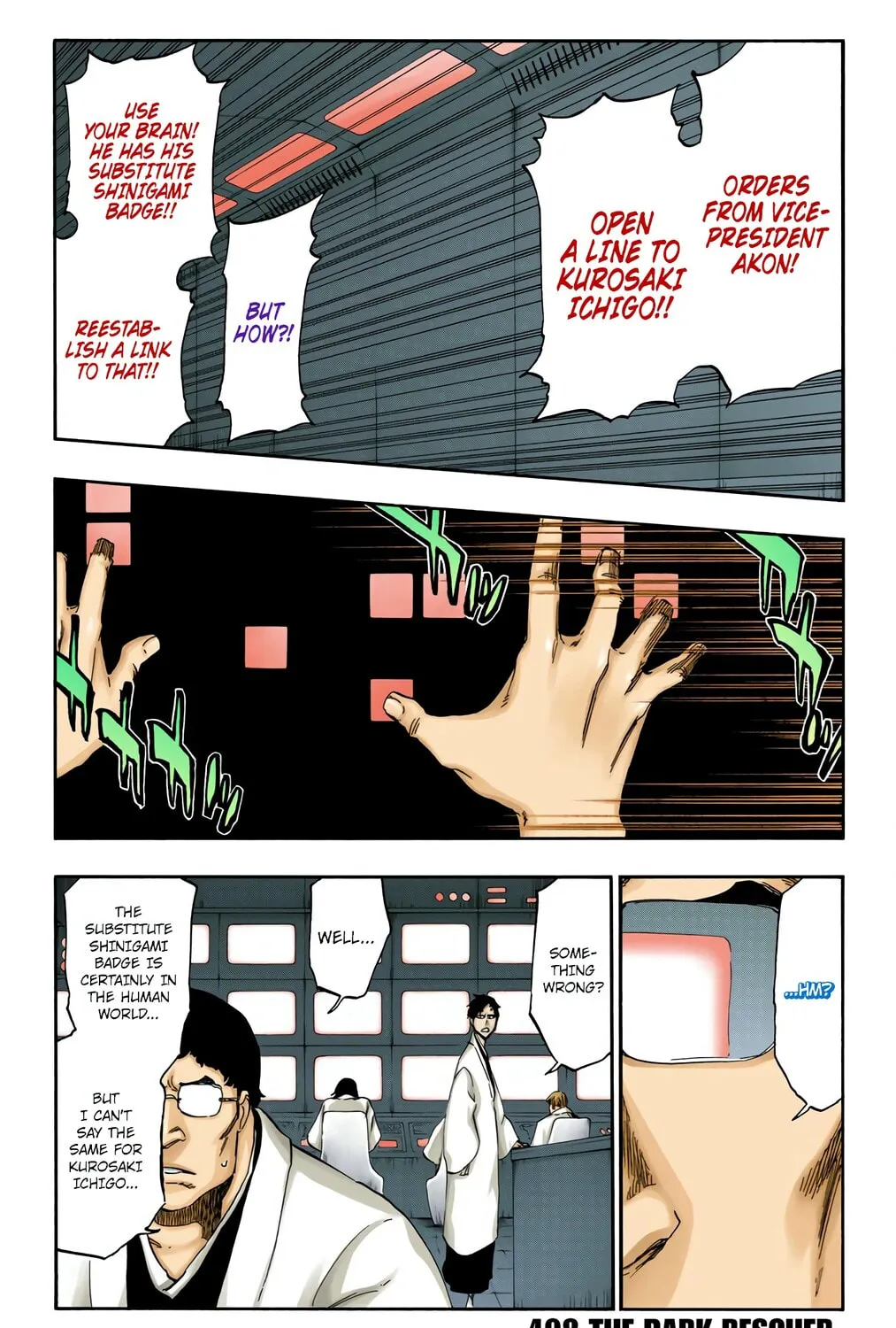 Bleach: Thousand-Year Blood War, chapter 498, page 1