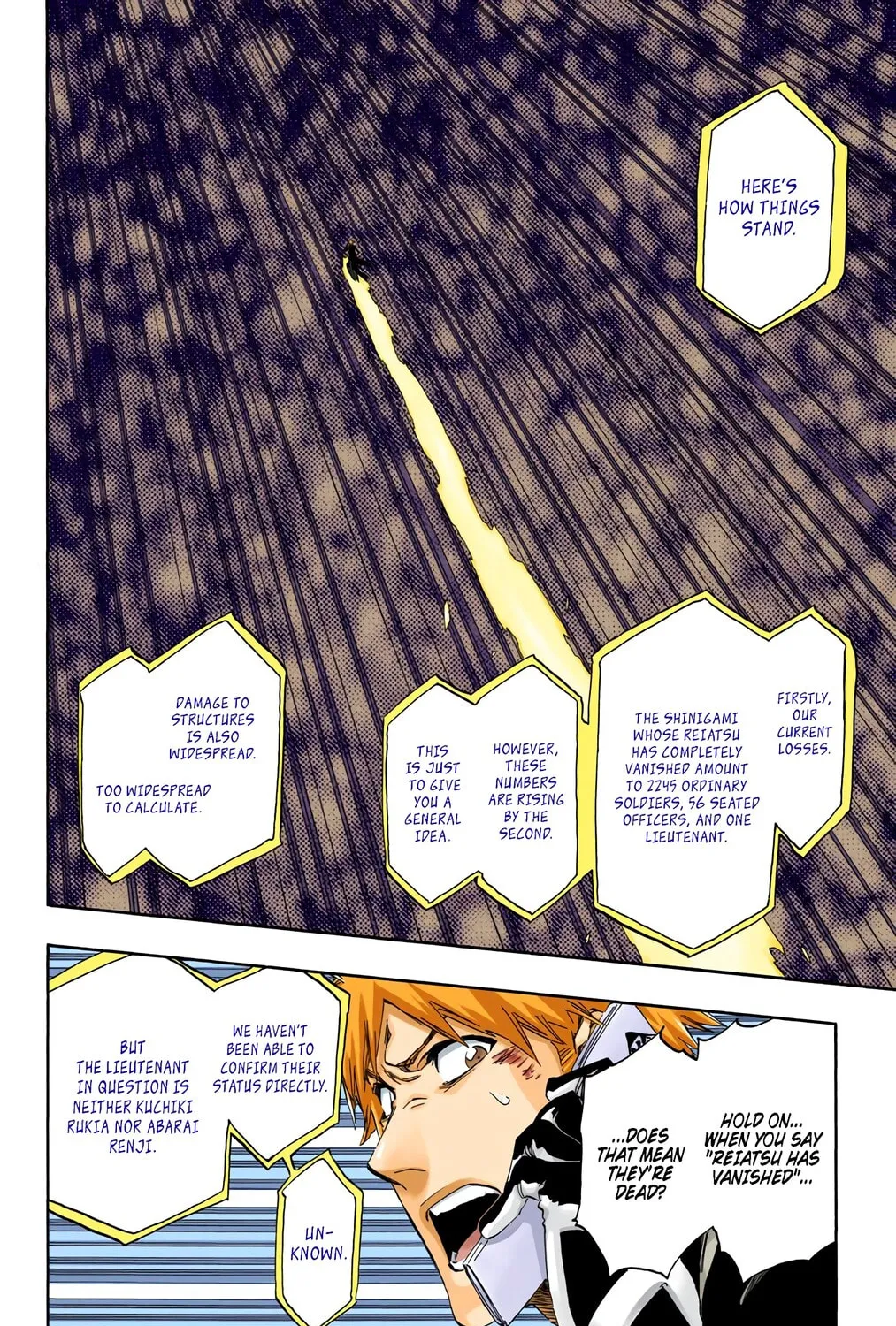 Bleach: Thousand-Year Blood War, chapter 499, page 7