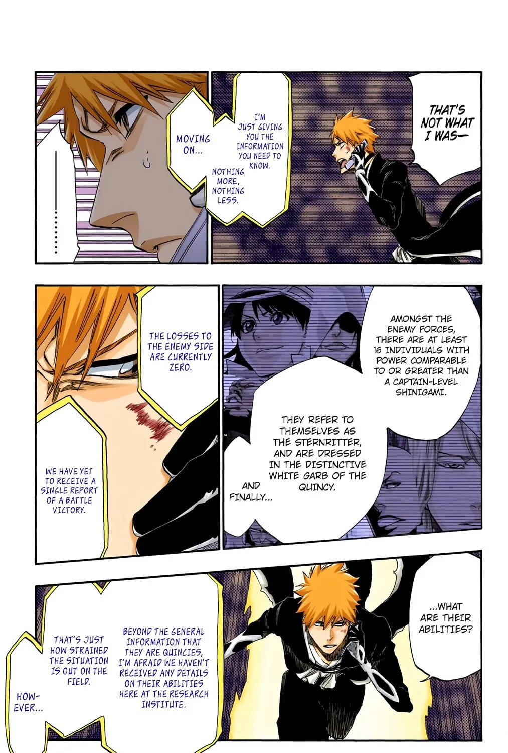 Bleach: Thousand-Year Blood War, chapter 499, page 9