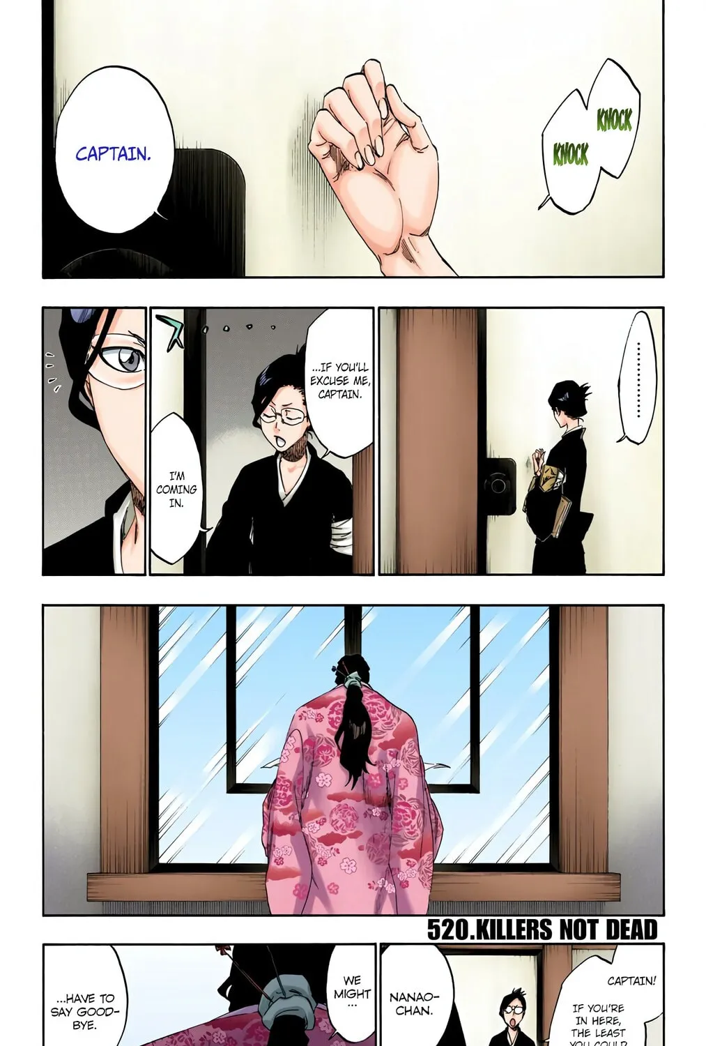 Bleach: Thousand-Year Blood War, chapter 520, page 1