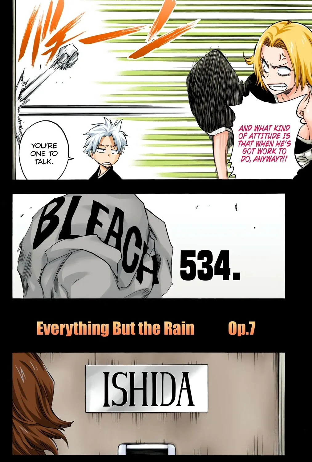 Bleach: Thousand-Year Blood War, chapter 534, page 7