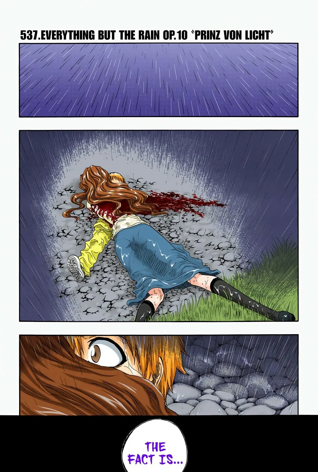 Bleach: Thousand-Year Blood War, chapter 537, page 1