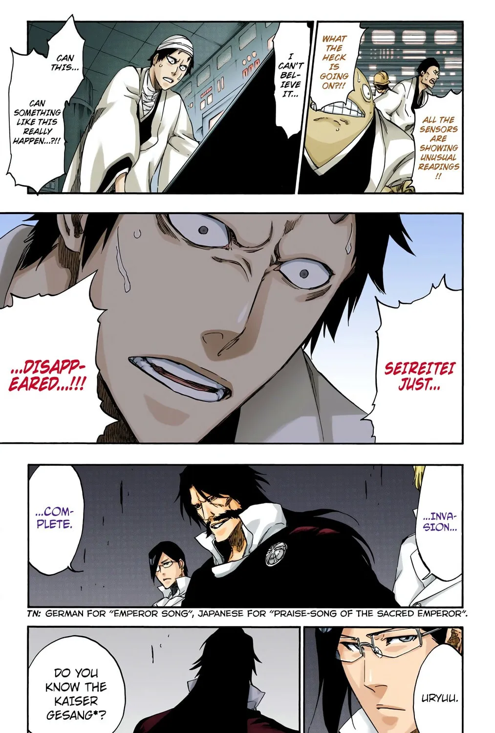 Bleach: Thousand-Year Blood War, chapter 546, page 25