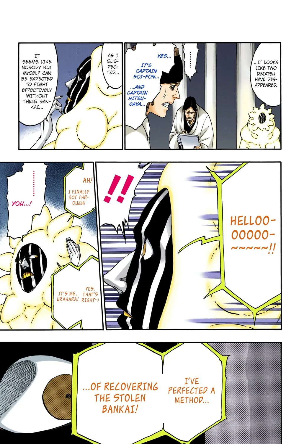 Bleach: Thousand-Year Blood War, chapter 551, page 35