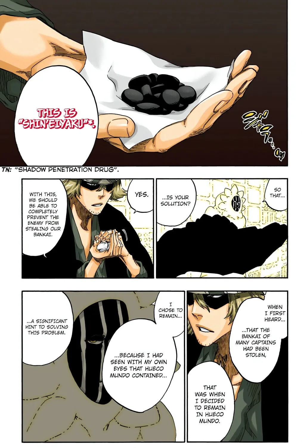 Bleach: Thousand-Year Blood War, chapter 552, page 21