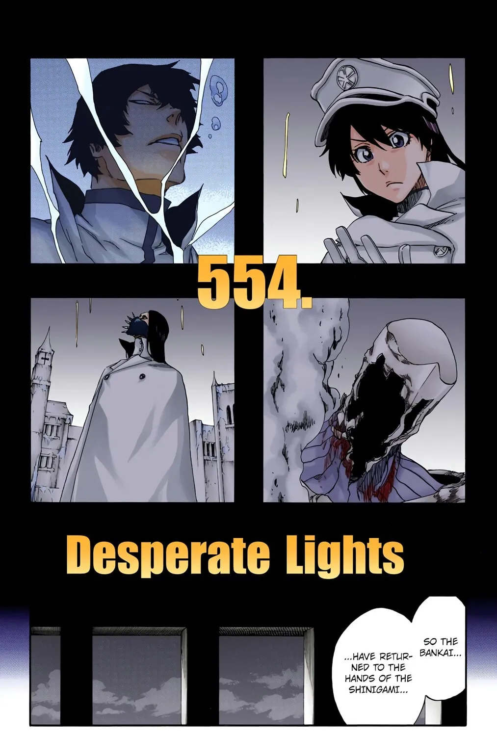 Bleach: Thousand-Year Blood War, chapter 554, page 7