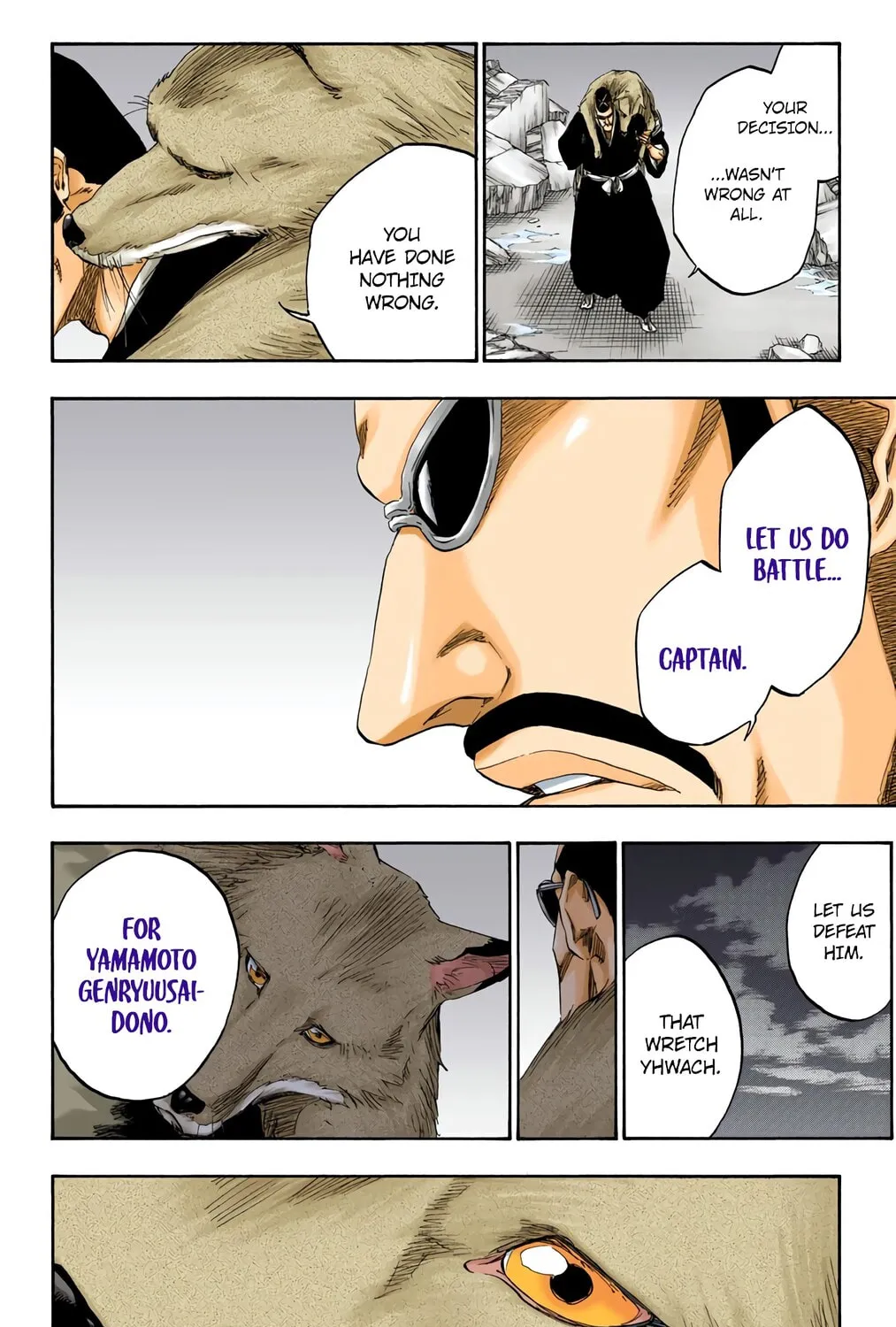 Bleach: Thousand-Year Blood War, chapter 558, page 33