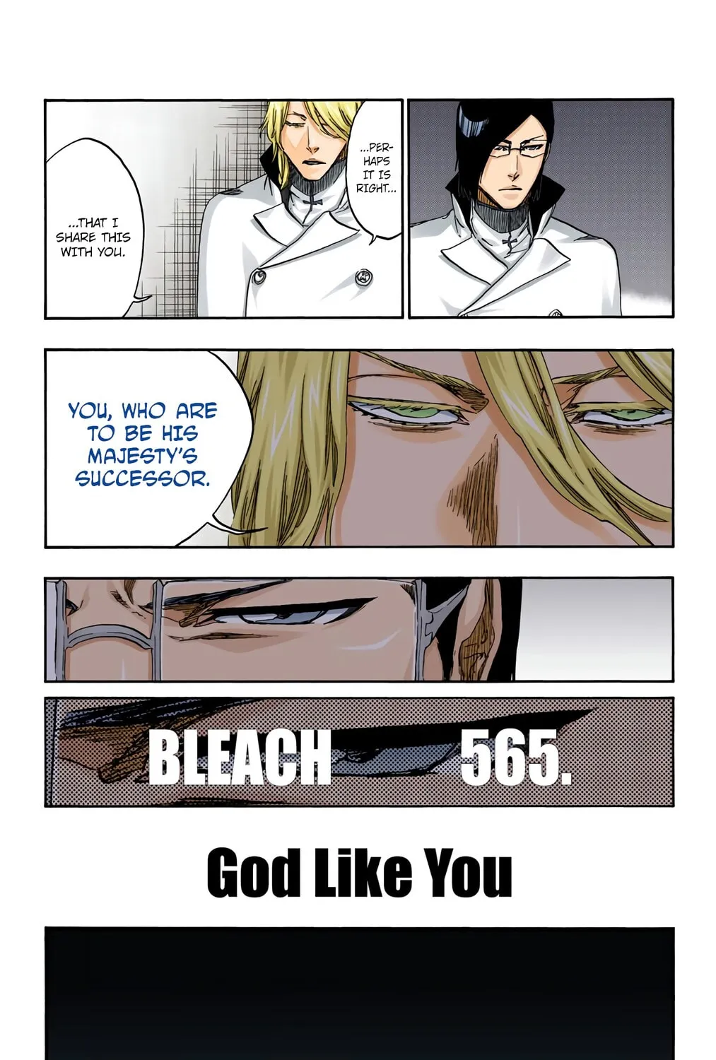Bleach: Thousand-Year Blood War, chapter 565, page 19