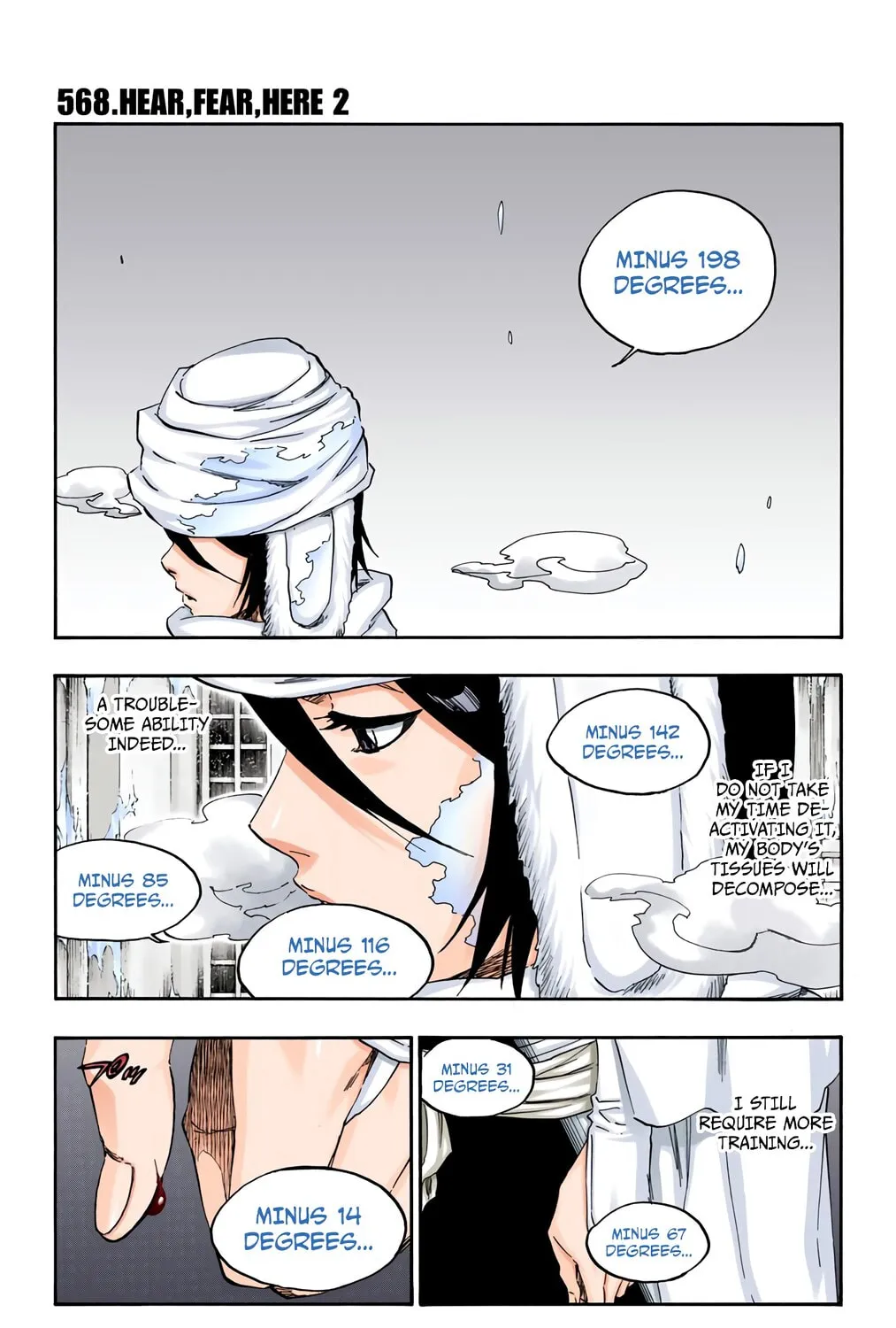 Bleach: Thousand-Year Blood War, chapter 568, page 1