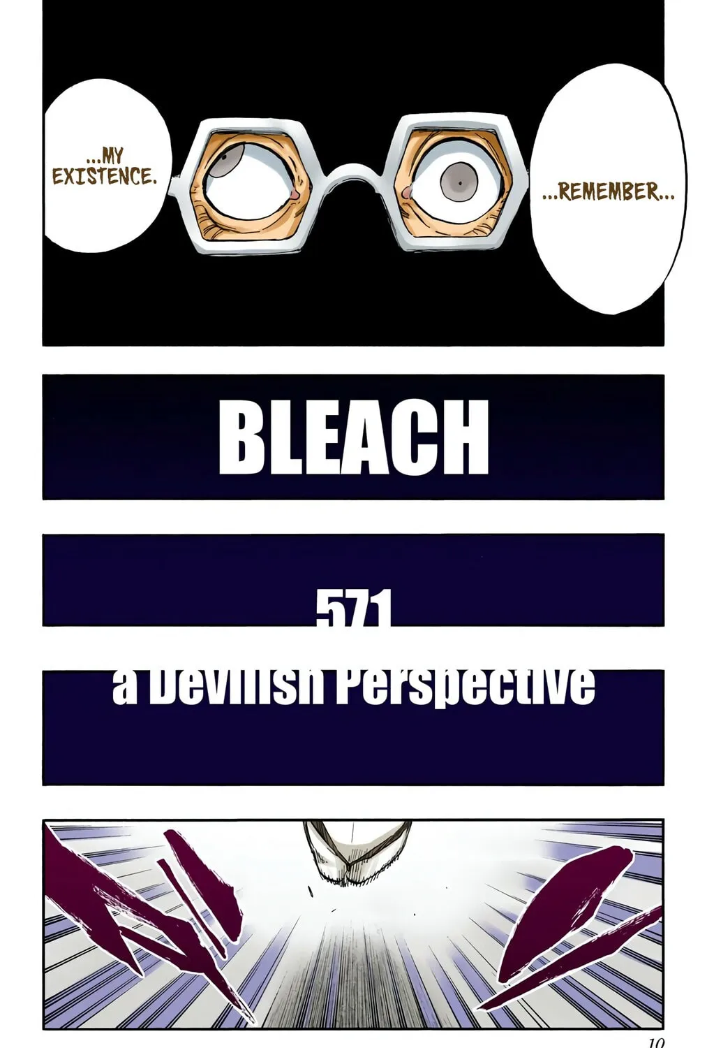 Bleach: Thousand-Year Blood War, chapter 571, page 9