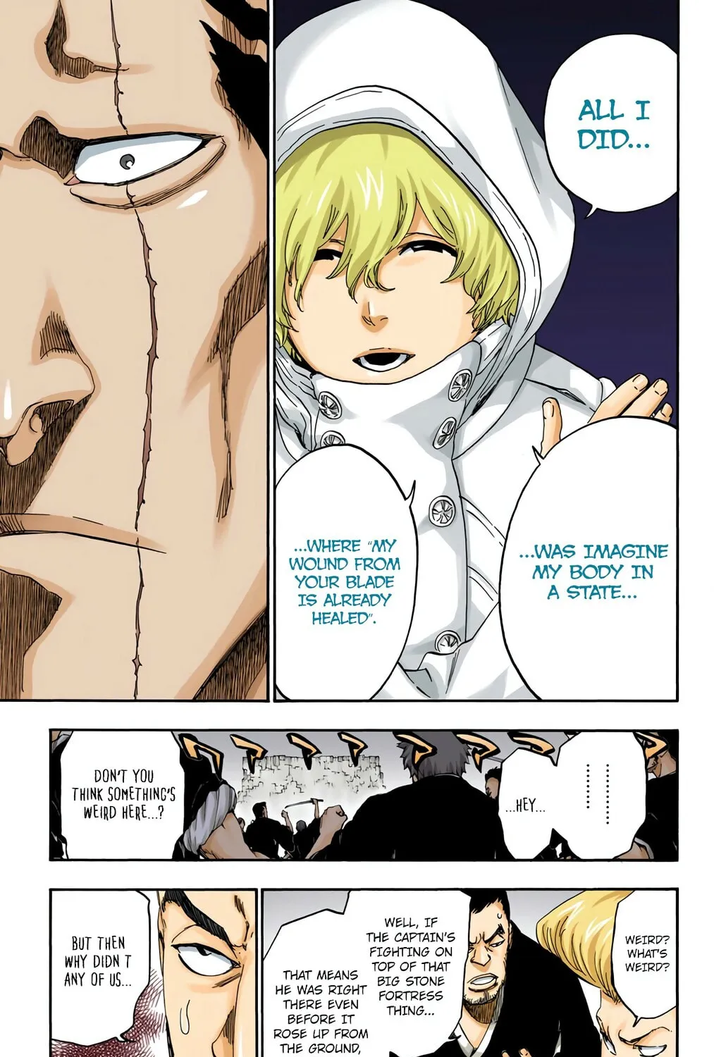 Bleach: Thousand-Year Blood War, chapter 574, page 9