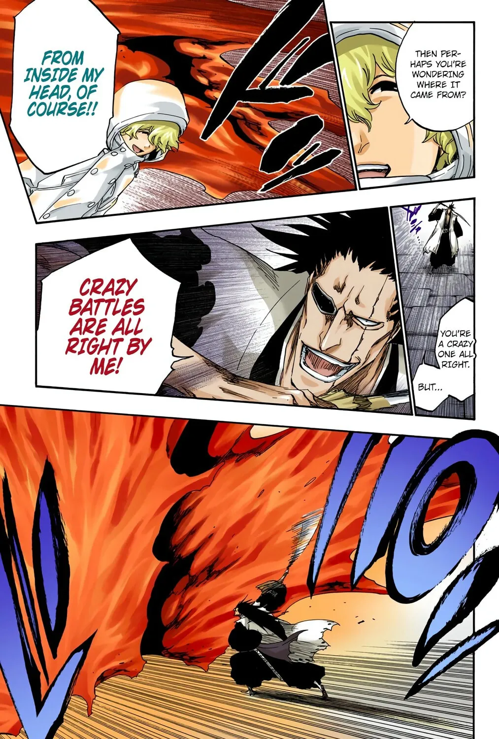Bleach: Thousand-Year Blood War, chapter 574, page 17