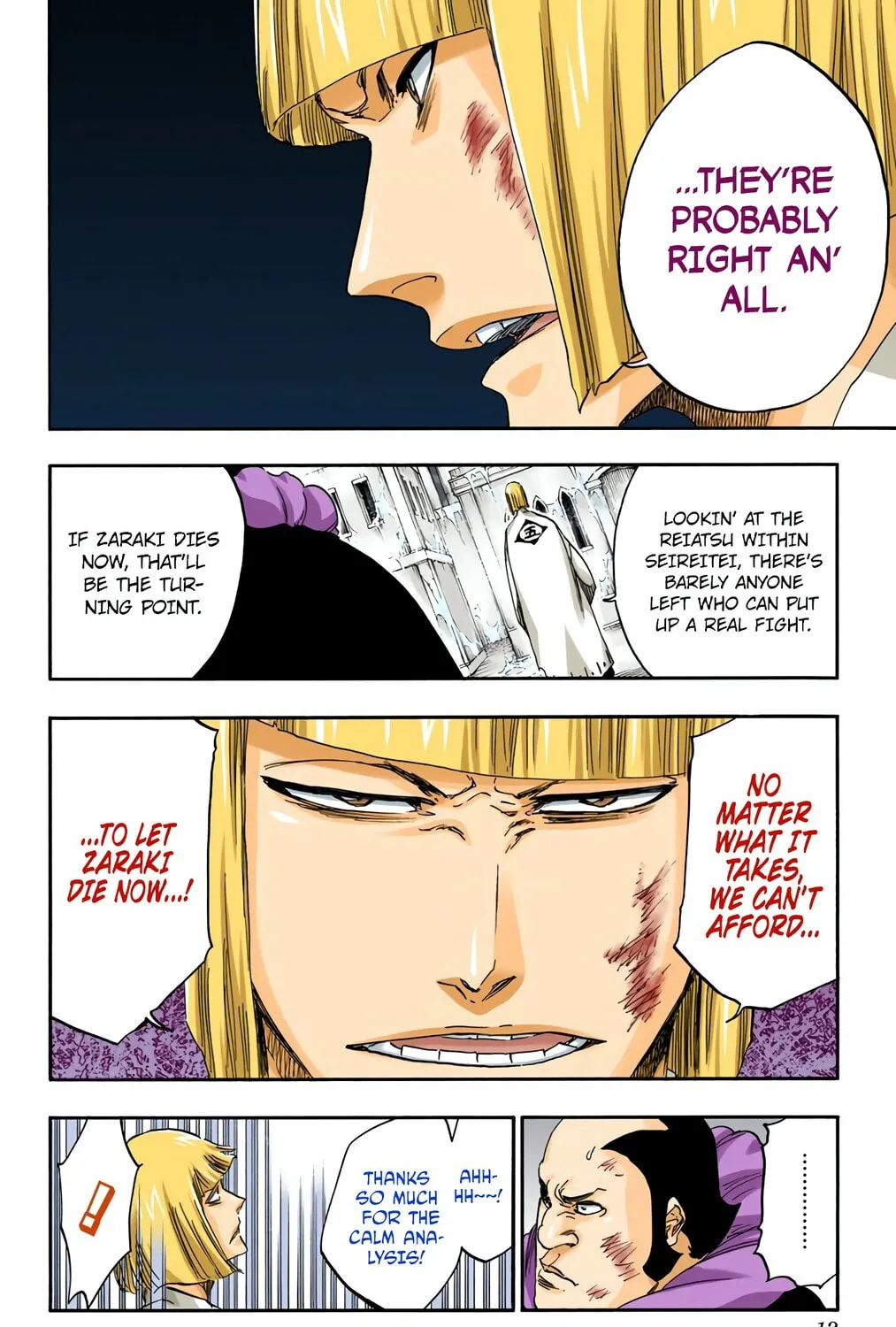 Bleach: Thousand-Year Blood War, chapter 581, page 13
