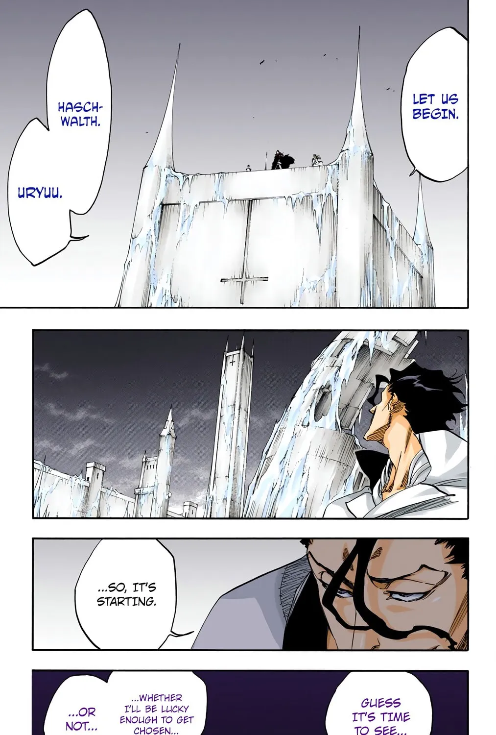 Bleach: Thousand-Year Blood War, chapter 582, page 33