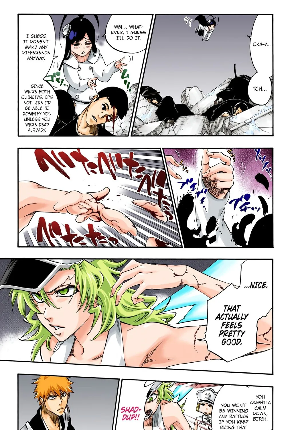 Bleach: Thousand-Year Blood War, chapter 584, page 17