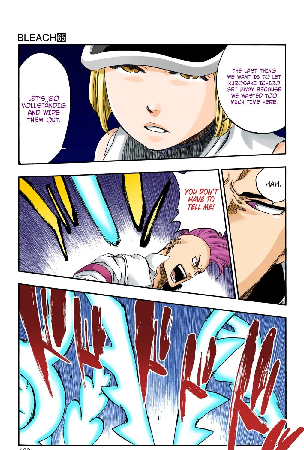 Bleach: Thousand-Year Blood War, chapter 586, page 9