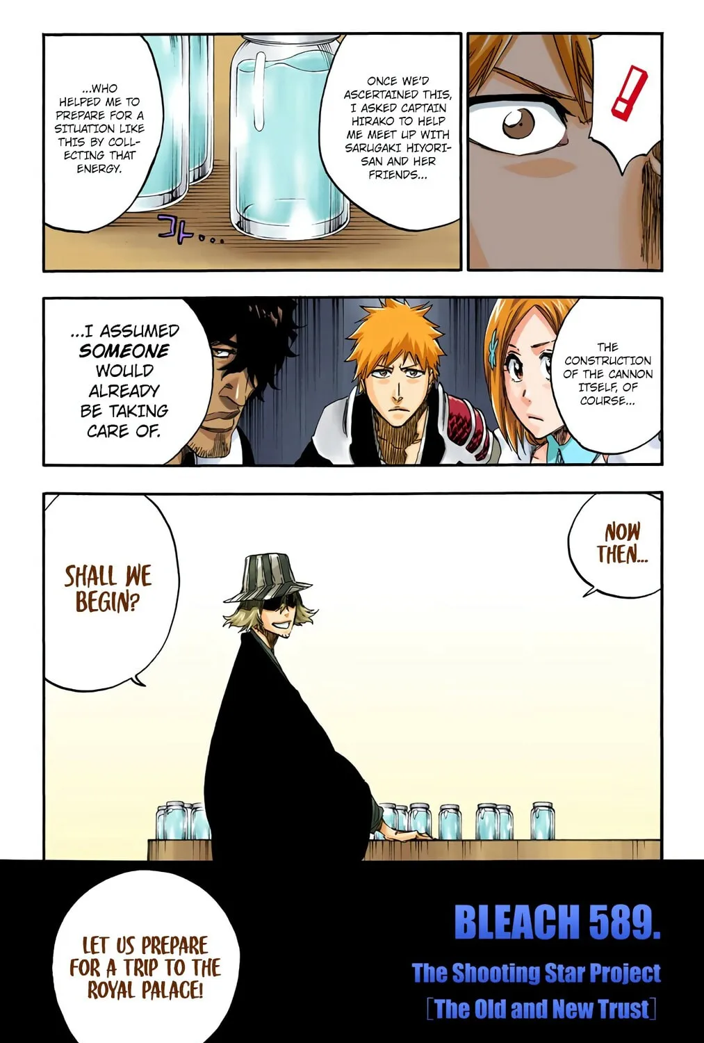 Bleach: Thousand-Year Blood War, chapter 589, page 17