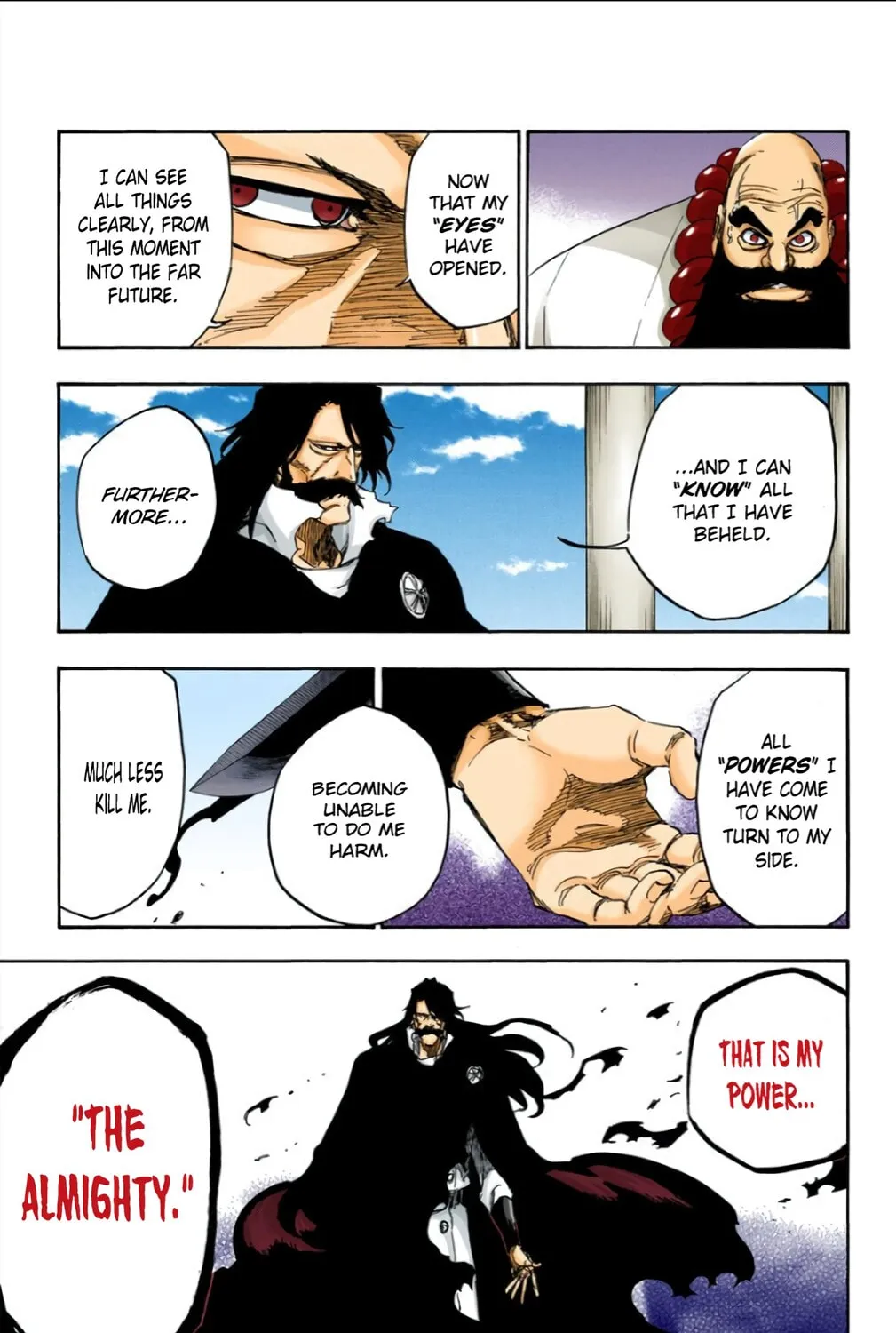 Bleach: Thousand-Year Blood War, chapter 610, page 11