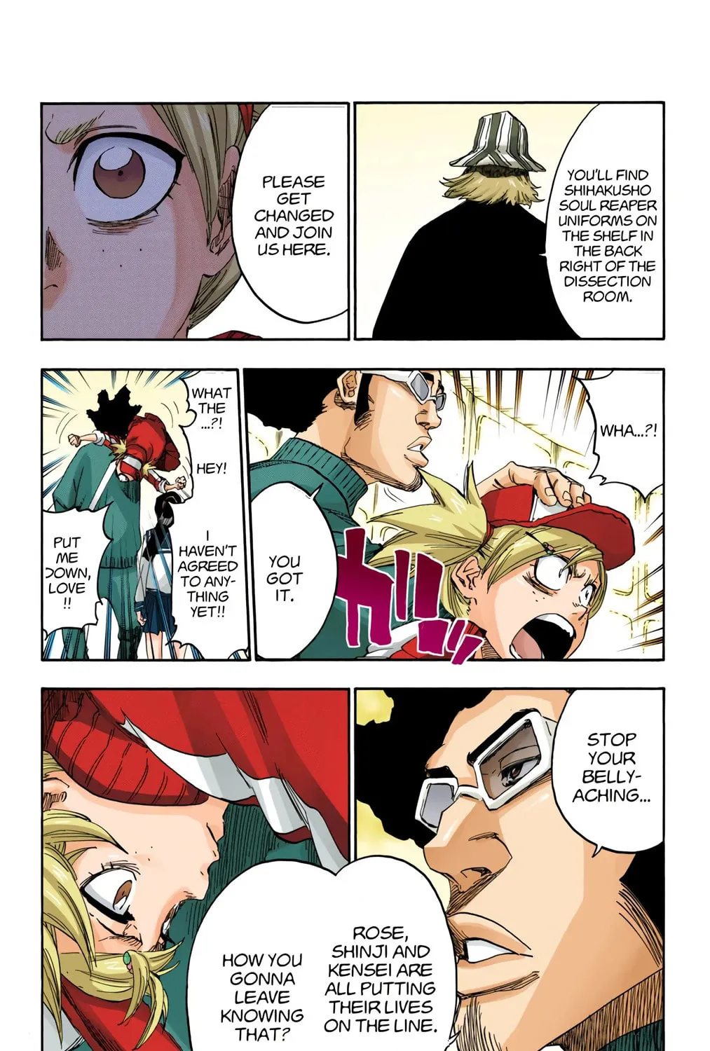 Bleach: Thousand-Year Blood War, chapter 614, page 7