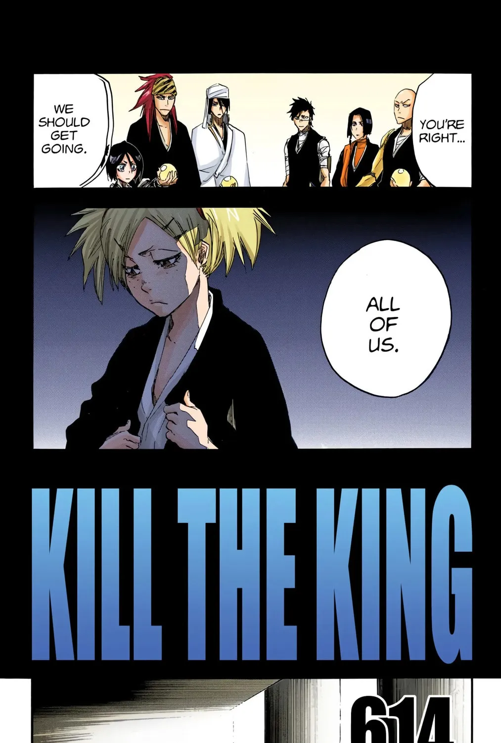 Bleach: Thousand-Year Blood War, chapter 614, page 17