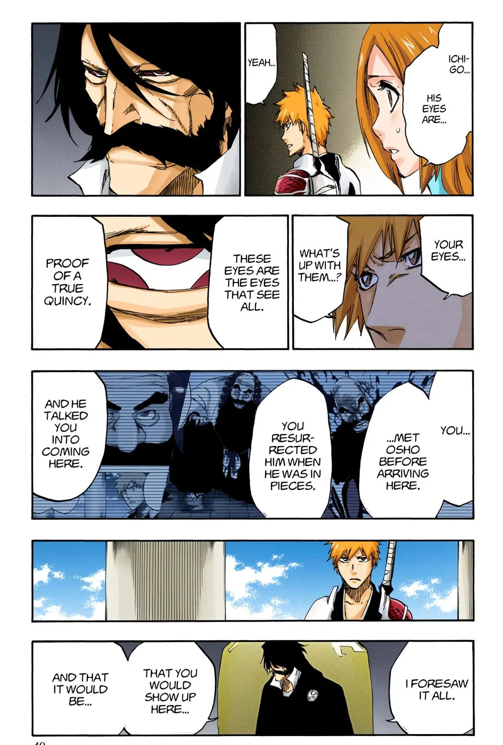Bleach: Thousand-Year Blood War, chapter 614, page 21