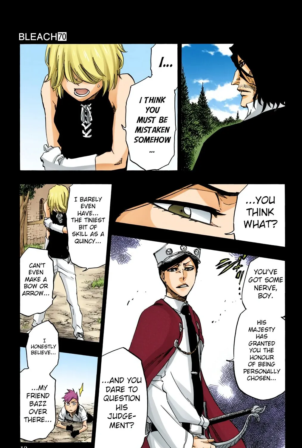 Bleach: Thousand-Year Blood War, chapter 633, page 13