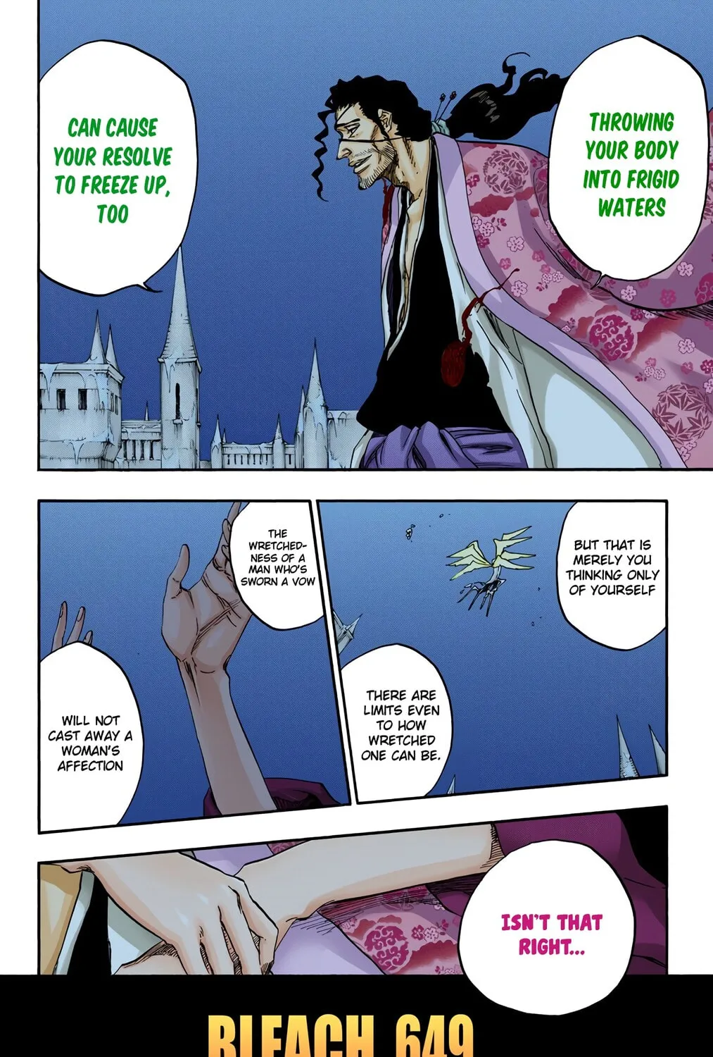 Bleach: Thousand-Year Blood War, chapter 649, page 7