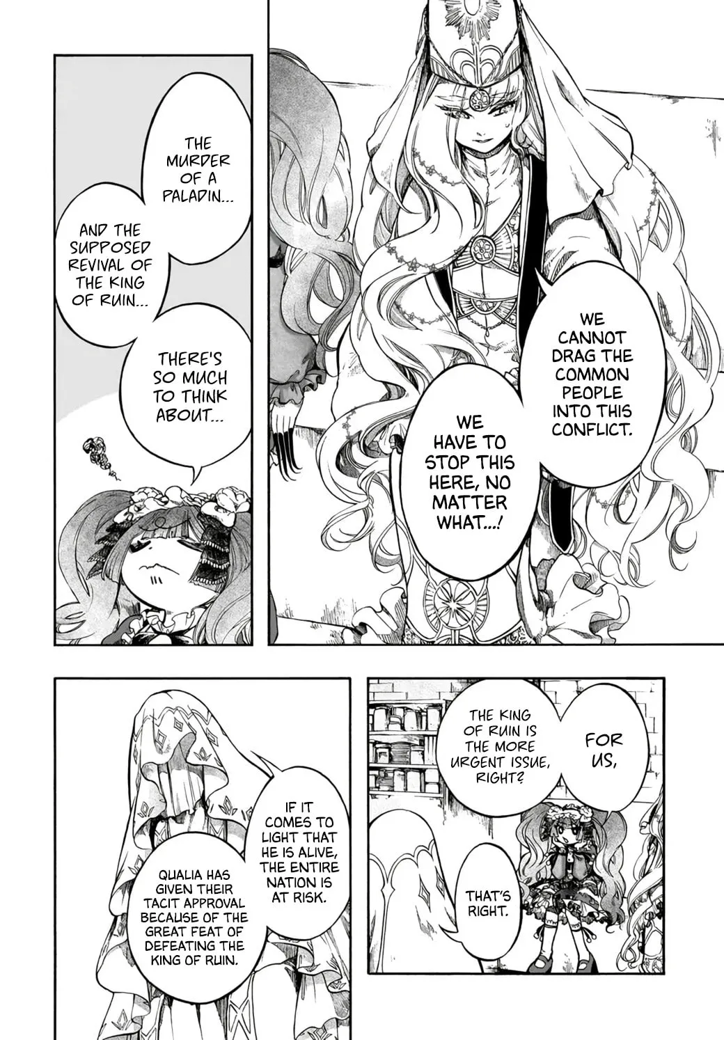 Apocalypse Bringer Mynoghra: World Conquest Starts with the Civilization of Ruin, chapter 32, page 24
