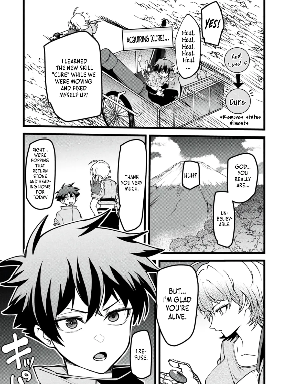 Chronicles of an Online Game Addict's Reincarnation in Another World: He Can't Use the Fighting Skill That Earned Him the Title of Fist King, so He Started Swinging a Club for Eight Hours a Day, chapter 24, page 13