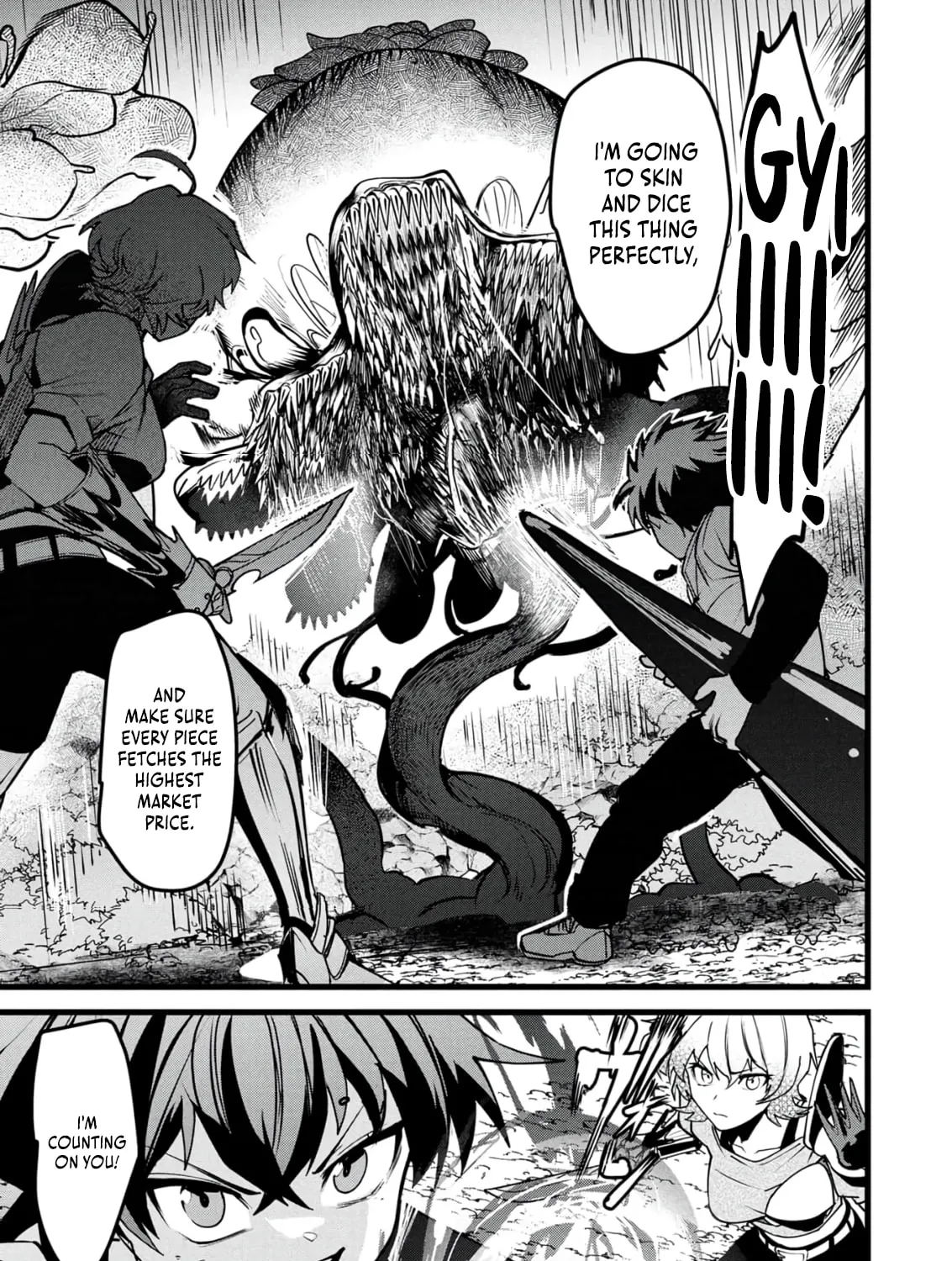 Chronicles of an Online Game Addict's Reincarnation in Another World: He Can't Use the Fighting Skill That Earned Him the Title of Fist King, so He Started Swinging a Club for Eight Hours a Day, chapter 24, page 33