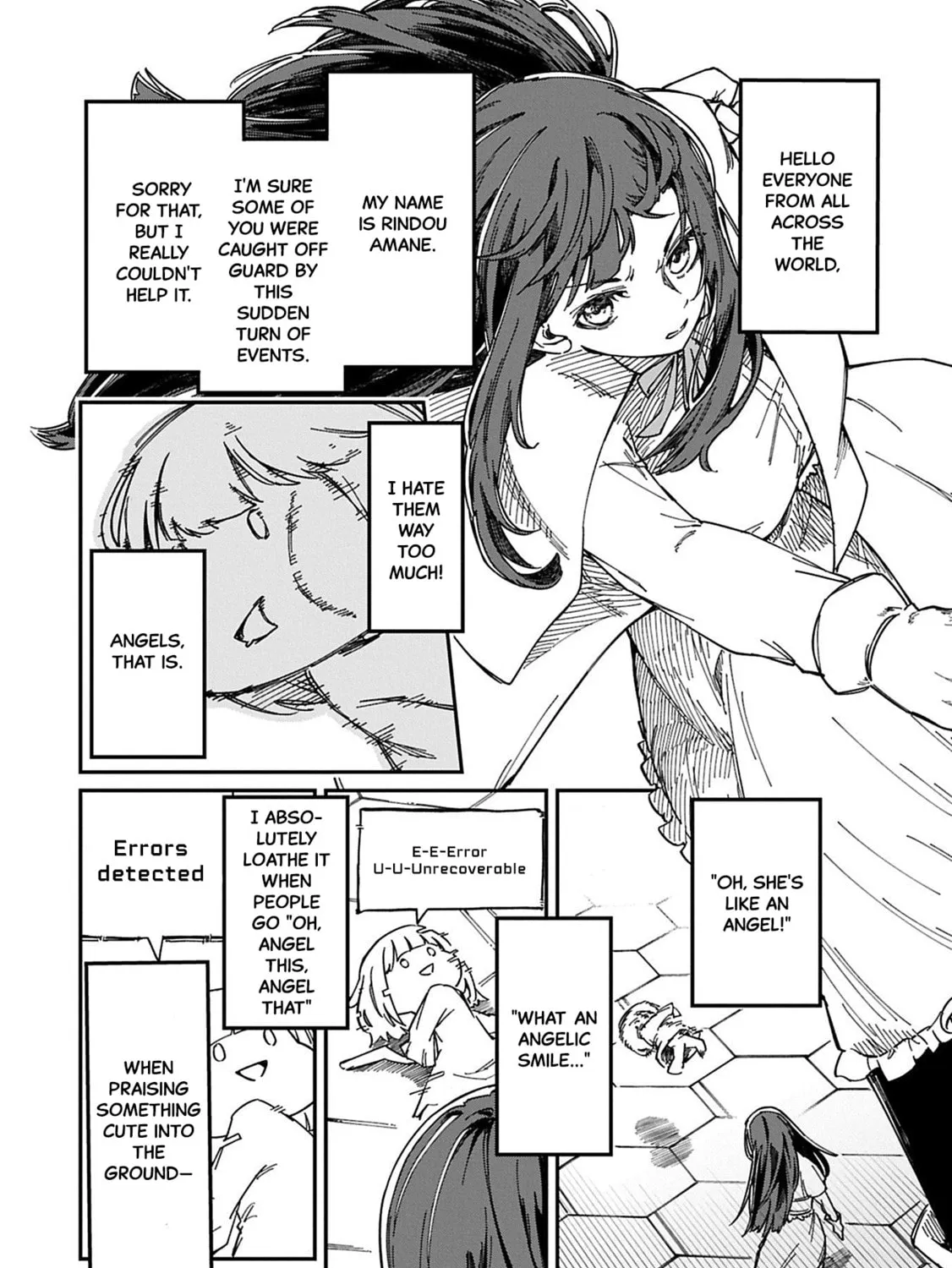 After I Knocked Down a Guide Angel, I Became a Necromancer ~A Supremely Cute Gothic Lolita Evil God is so Terrific!~, chapter 1, page 7