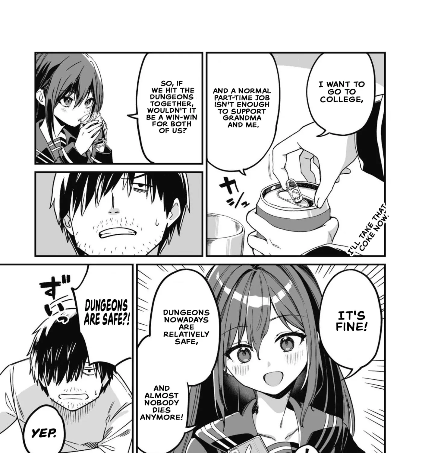 Saenai Ossan, Jitsu wa Saikyou, chapter 1, page 37